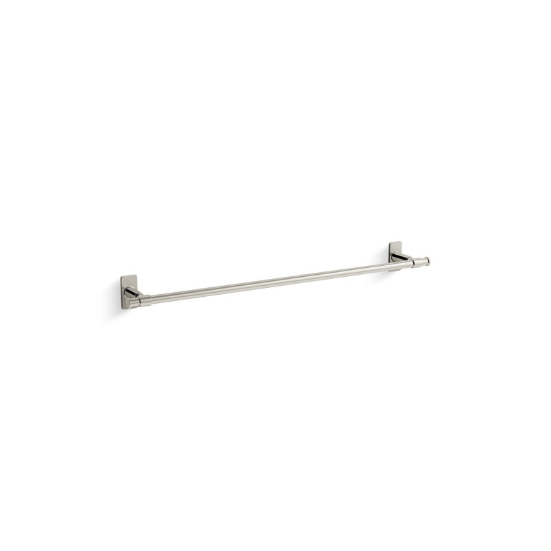 Castia by Studio McGee Towel Bar, 2.5" H x 24" W x 3.25" D, Vibrant Polished Nickel