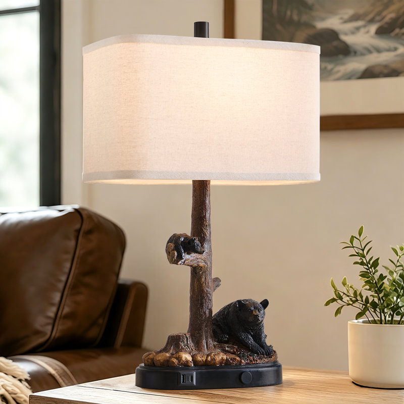 Resin Table Lamp