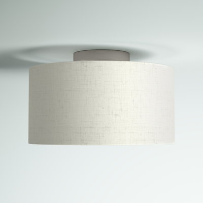 Darian Fabric Semi Flush Mount