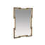 Creedence Rectangle Brass Mirror