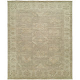 Wool Oriental Area Rug in Gray
