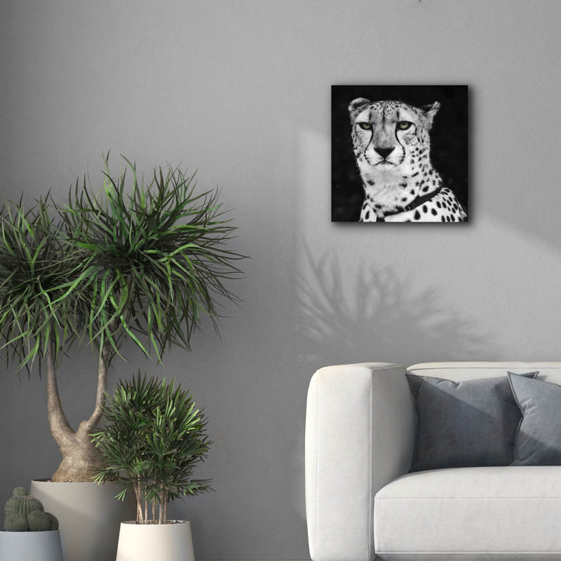  «Cheetah» par Decent Exposures, art mural sur toile, 12 po x 12 po, H 18 po x l 18 po x P 0,75 po