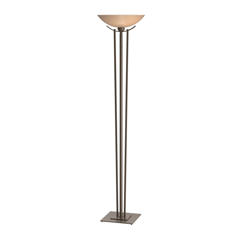 Taper 71'' Torchiere Floor Lamp, Soft Gold, Sand