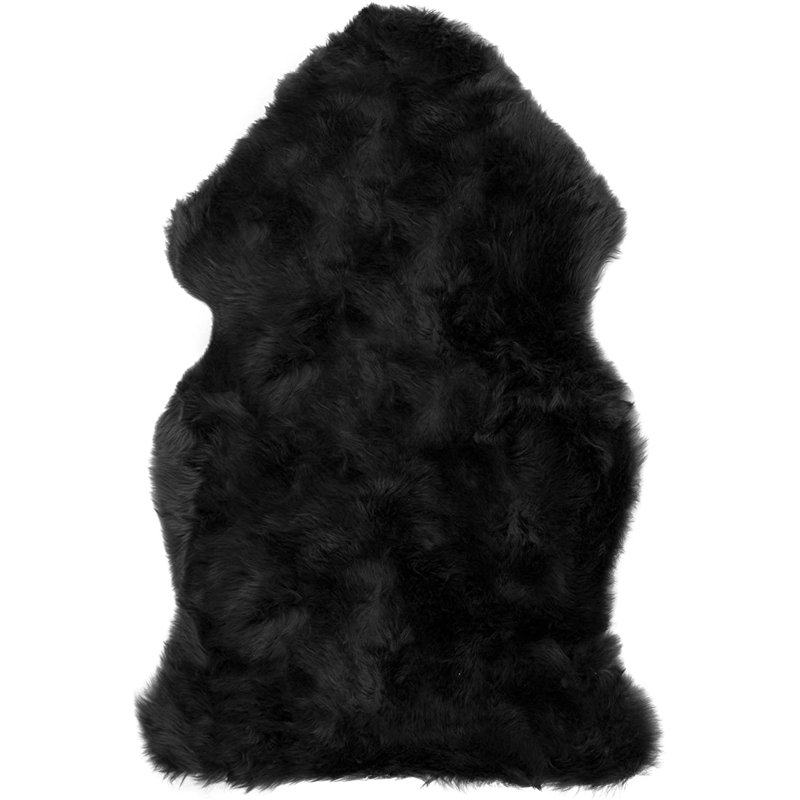 Tapis en peau de mouton Novaker, Nouveauté 2 pi x 3 pi
