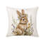 Coussins décoratifs de Pâques avec motifs de lapins-472321109