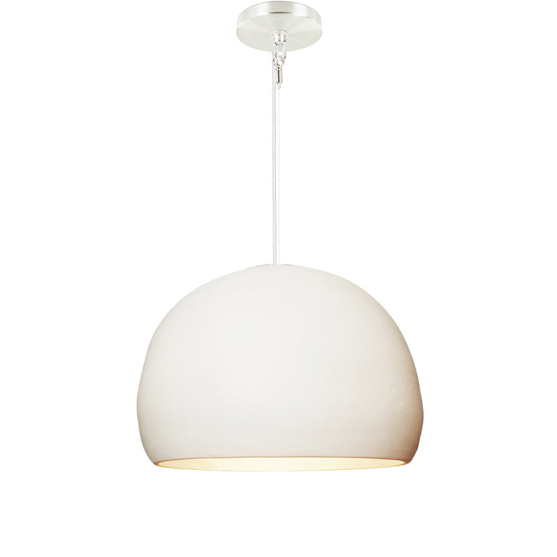 1 - Light Pendant, White, Matte White