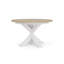 Table ronde avec rallonge