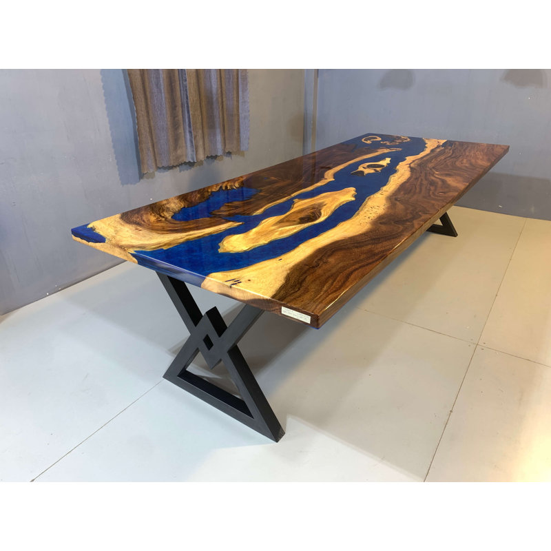 Gerfred Solid Wood Top Dining Table