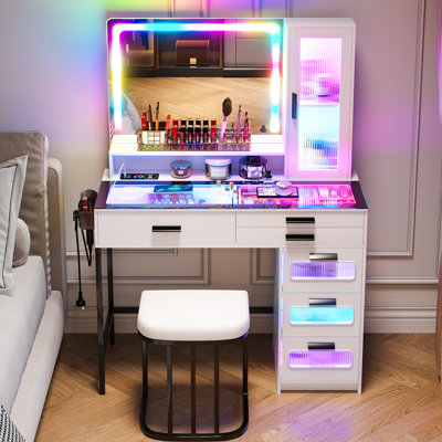 Dressing Table with Mirror