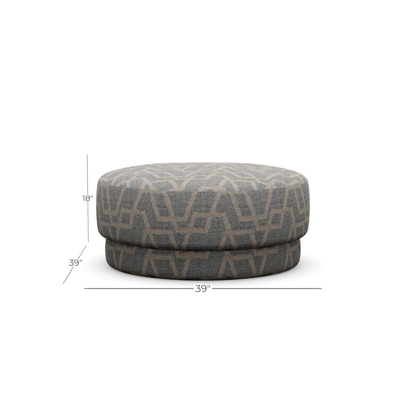 Cremini Large Ottoman, Perky 855437