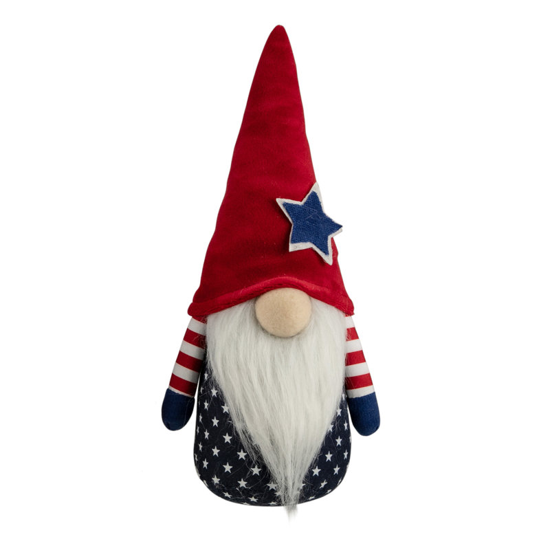 Gnome patriotique 10 juillet de 10,5 po