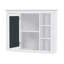Meuble-lavabo à simple cuve, organisateur de porte d'armoire, charnières à fermeture en douceur et tablette réglable pour une solution de rangement-1600563557