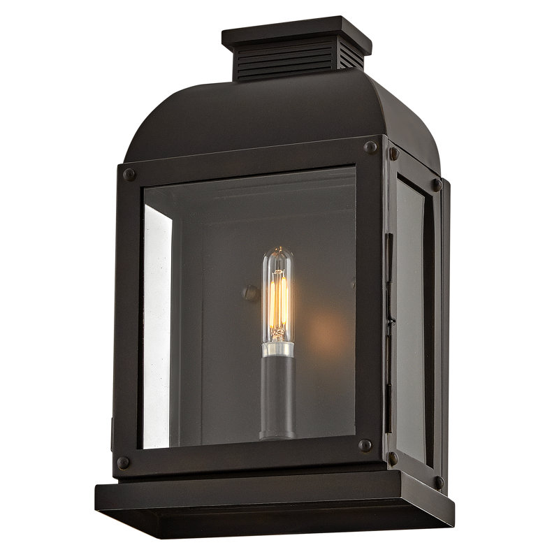 Tiverton 12" Single Light Outdoor Wall Mount Lantern