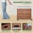 Wicker Laundry Hamper with Handles-99366368