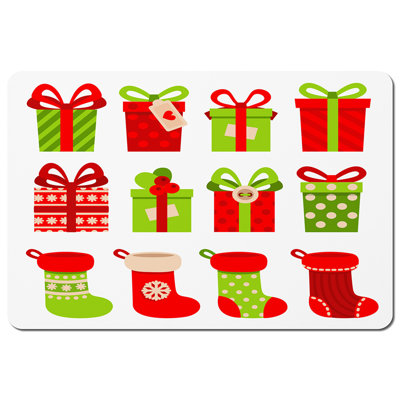 Finney Wood/Bamboo, Polyester No Pattern Rectangular Placemat