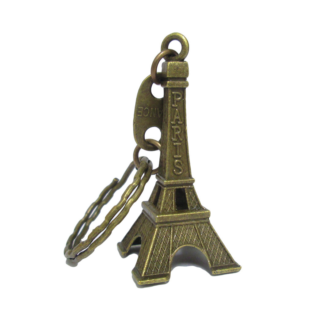 Paris Eiffel Tower Keychain (Set of 50) Trinx