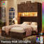 Lit escamotable avec armoires de rangement-309059866-309059867