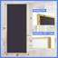 Miroir rectangulaire incassable en aluminium avec support - Basics by Wayfair ™-212184263-230748807