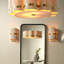 Carousel 4-Light Chandelier, Off-White