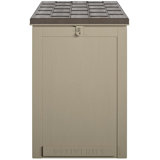 ColorLife 20.5'' W 45 Gallons Water Resistant Polypropylene Lockable Deck Box