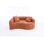 Canapé modulaire en chenille Boneless S-978346086