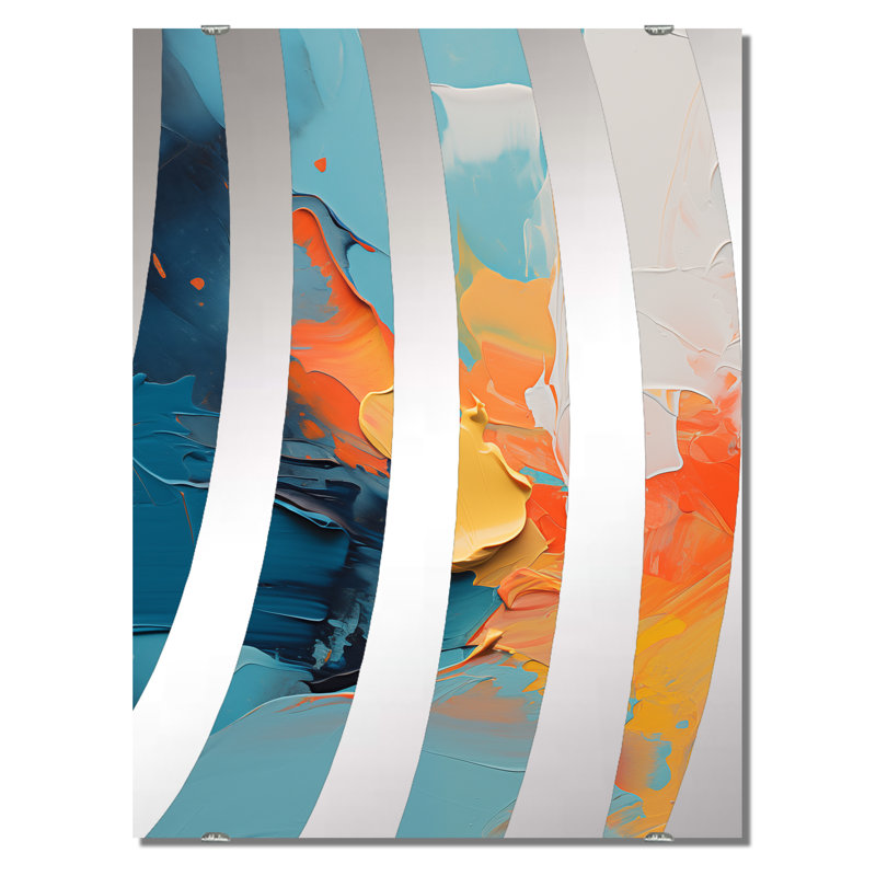 Miroir mural décoratif Sidiki MIR134519, 40 po x 30 po