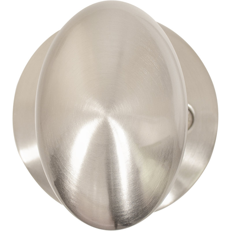 Poignée de porte factice simple Springhill, Nickel satiné