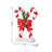 10"H Christmas Resin Candy Cane Table Decor