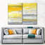 Pop of Yellow Abstract II, reproduction d'art sur toile-93062663