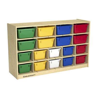 Compartment Cubby with Trays