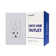 20 Amp Self-Test GFCI Outlet, And 24W In-Wall USB Charger Combo Receptacle, Dual Type C,  4.8A Of Charging Power, UL And CUL Certified, Midsize Wall Plate Included,  (1-Pack)