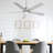 54" 5 - Blade LED Standard Ceiling Fan with Remote Control and Light Kit Included-59273454