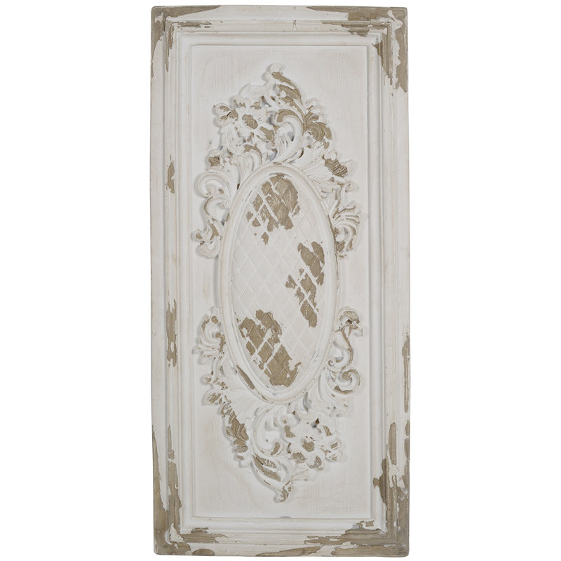 Panneau d'art mural blanc, 18 po x 39,5 po, fait pour, décoration de bureau, salle à manger
