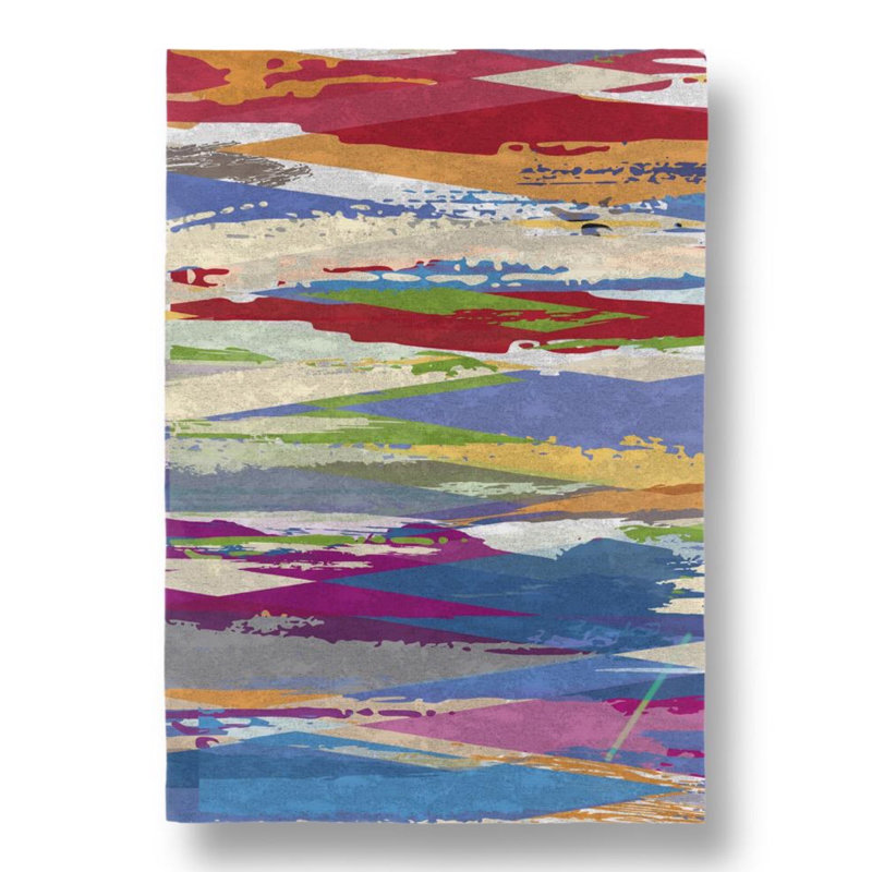 Aariv Abstract Hand Woven Area Rug, Rectangle 120 x 170cm