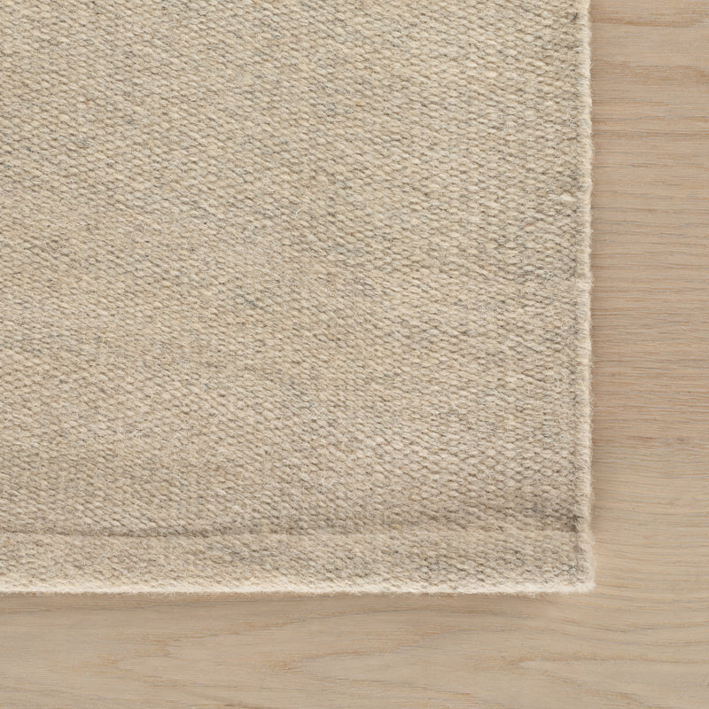 Iirela Modern Ivory Rug, Rectangle 7'6" x 9'6"