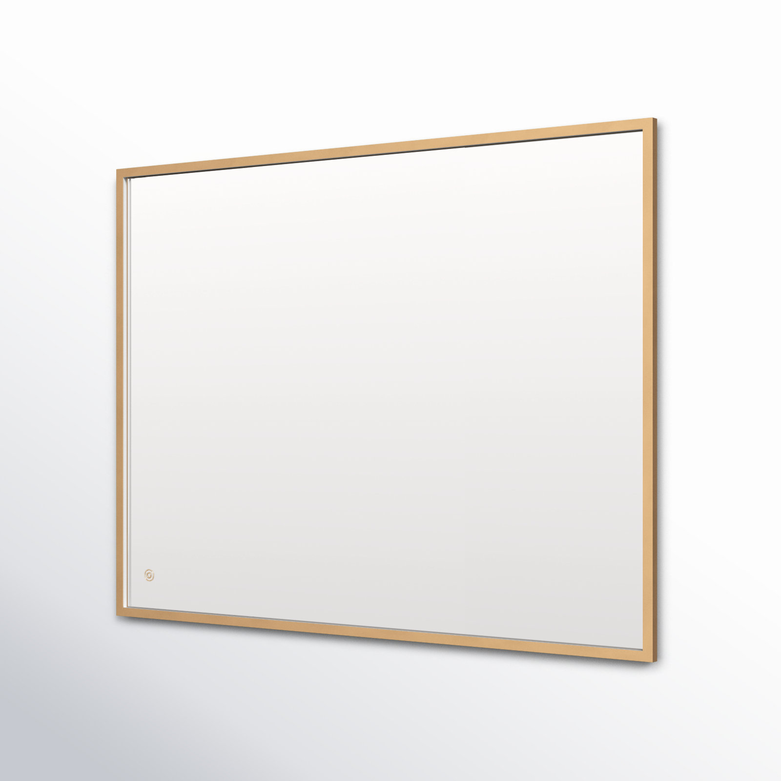 Piche Aluminum Mirror, Brass, 36" x 48"