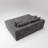  78.8" Boneless Convertible Loveseat Chaise Sleeper Sofa, 2-Piece Modular Couch, No Assembly - Black Onyx, Chenille-1007607276-1021317251-1021317261