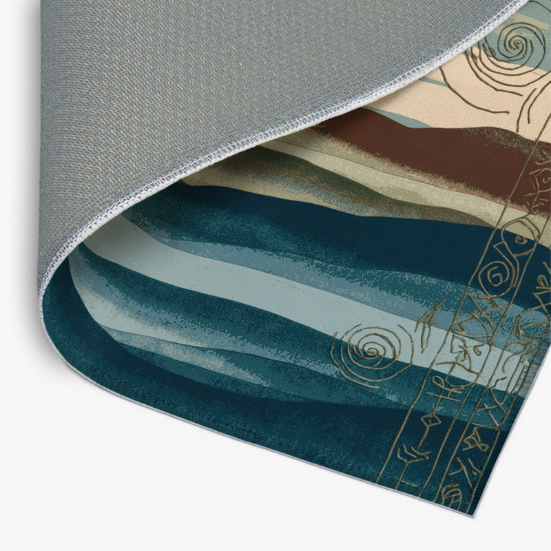 Tapis intérieur et extérieur Velvet Skies, Rectangulaire 8 pi x 10 pi