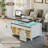 Farmhouse Lift Top Coffee Table With Sliding Barn Door, Storage Coffee Table With Hidden Storage Compartment