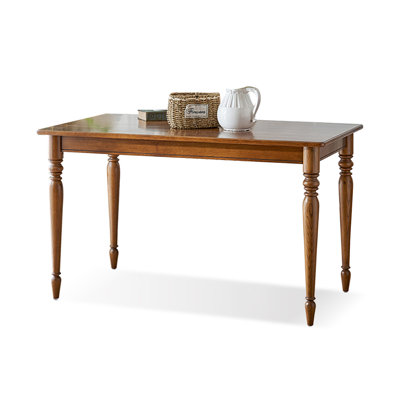 Rectangular Solid Wood Dining Table