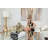 Ariday Ariday Gold Finger Pointing hand Tabletop decor - 9" tall