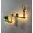 Floating Shelves with LED Lights – Set of 2