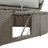 Outdoor Sun Bed Patio 2-Person Daybed with Cushions, Reclining Chaise with Adjustable Backrests-399340486