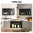 13"X 24.7" Stainless Steel Shower Niche Wall Niche Recessed Metal Shelf With COB LED light-1444004658-1462089167-1461144703