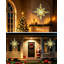 Panneau DEL étoile de Bethléem de Noël de 43 pouces