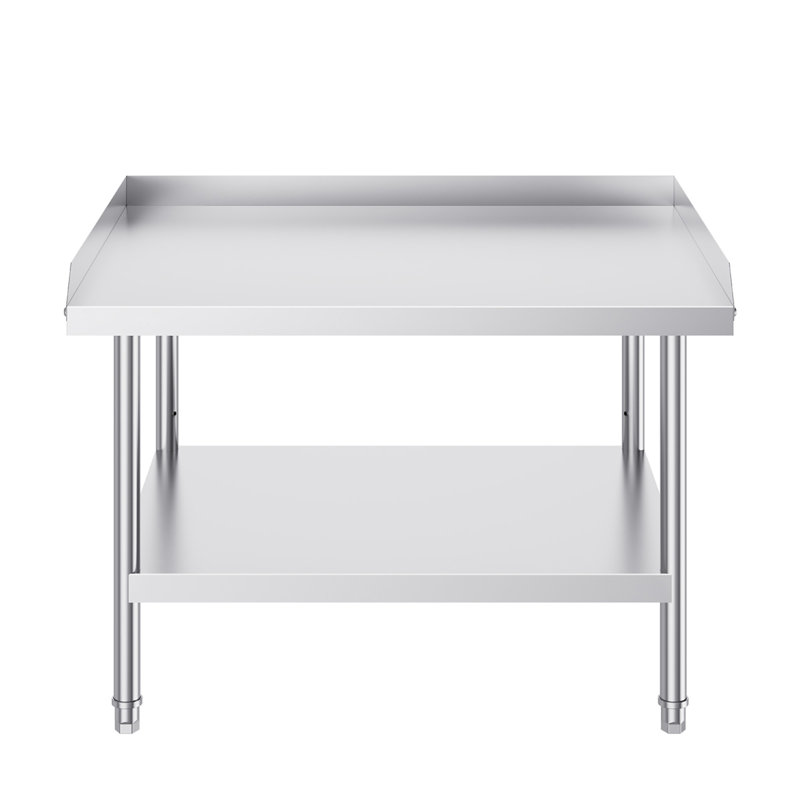 Table de travail en acier inoxydable