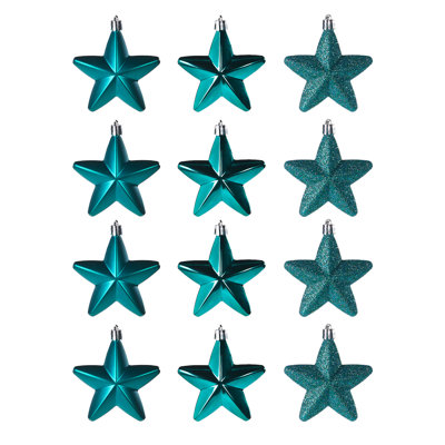 8cm Solid Colour Plastic / Acrylic Bauble