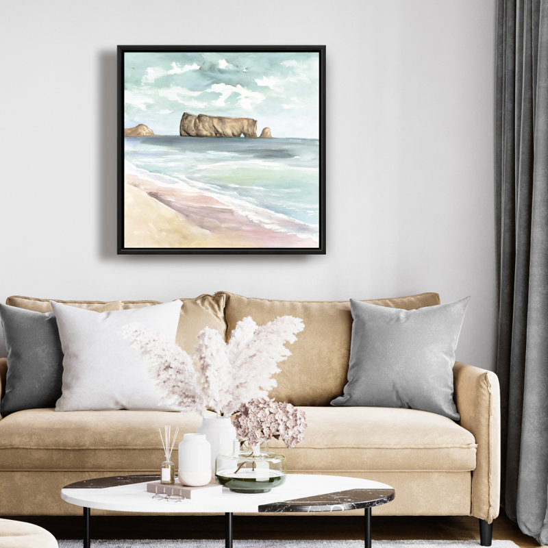 Rocher Percé, reproduction sur toile