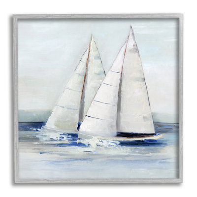 Au-401-Estampe numérique Vagues côtières éclaboussant par Sally Swatland, peinture