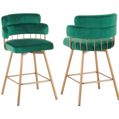 180 tabourets de bar pivotants rembourrés de 2, hauteur de comptoir de 26 po, siège de style industriel moderne, capacité de 300 lb, faciles à nettoyer, étagés, pivotants à glissières en plastique, tabourets, rembourrés, fonctionnels